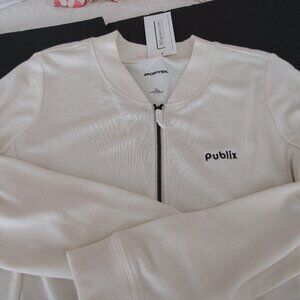 NEW Sport-Tek Women's Lightweight French Terry Bomber  PUBLIX Logo, L
